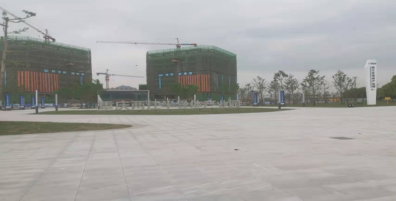 两江新区半导体产业园人工土石方顺利完工